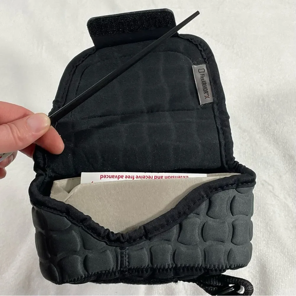 Flex Armor Camera Case Padded Camera Pack Velcro Closure w/ Zipper Pocket
